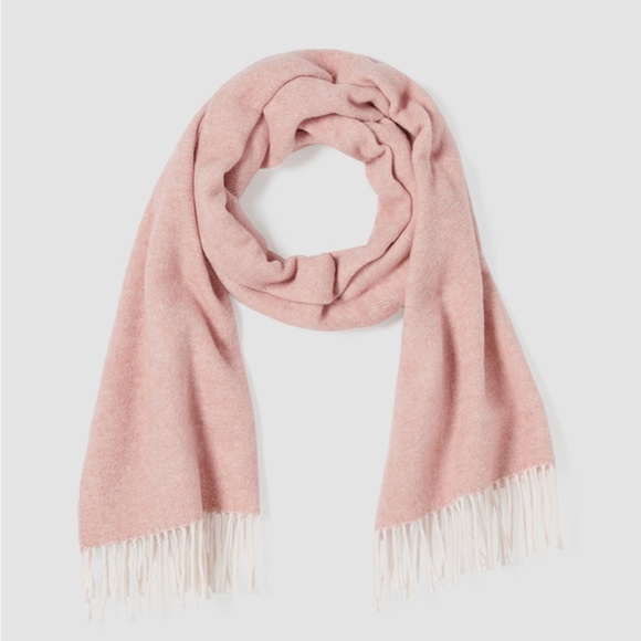 Eileen Fisher Brushed Recycled Cotton Cashmere Scarf - Picture 4 of 4